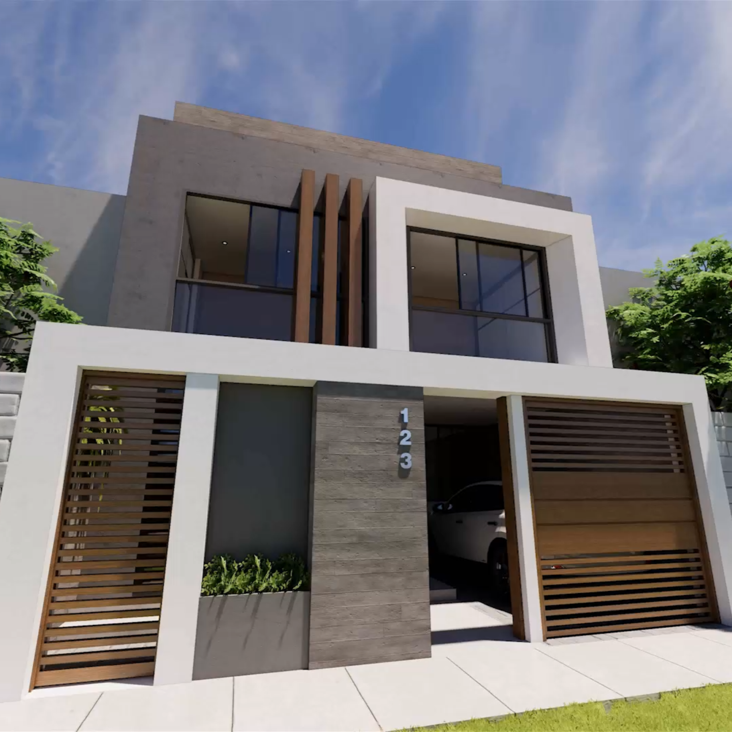 House Plans 8m x 18m