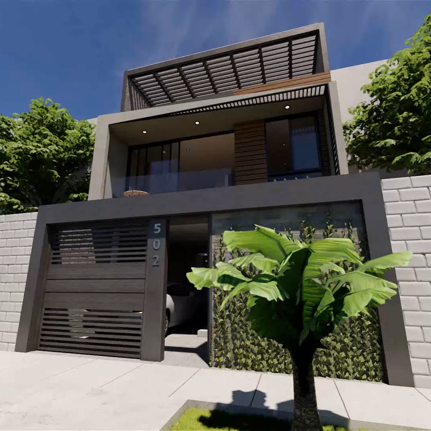 House Plans 7m x 20.5m