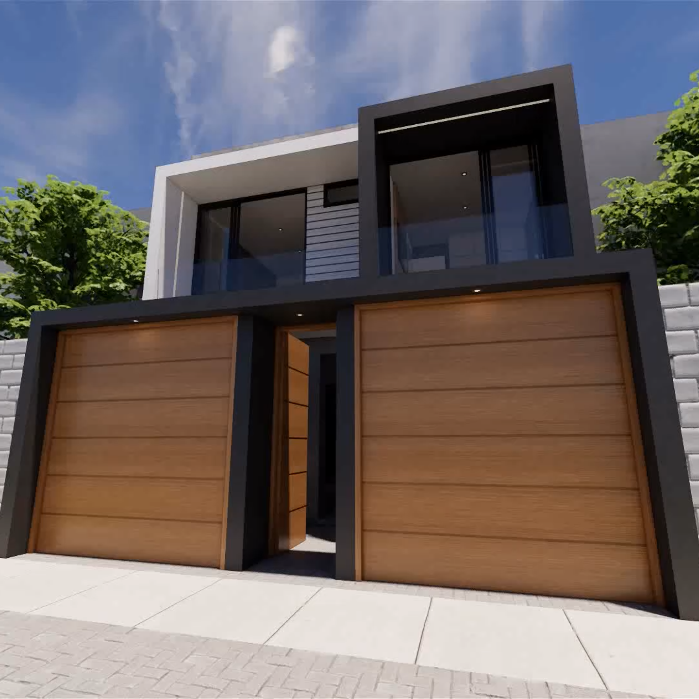 House Plans 7m x 23m