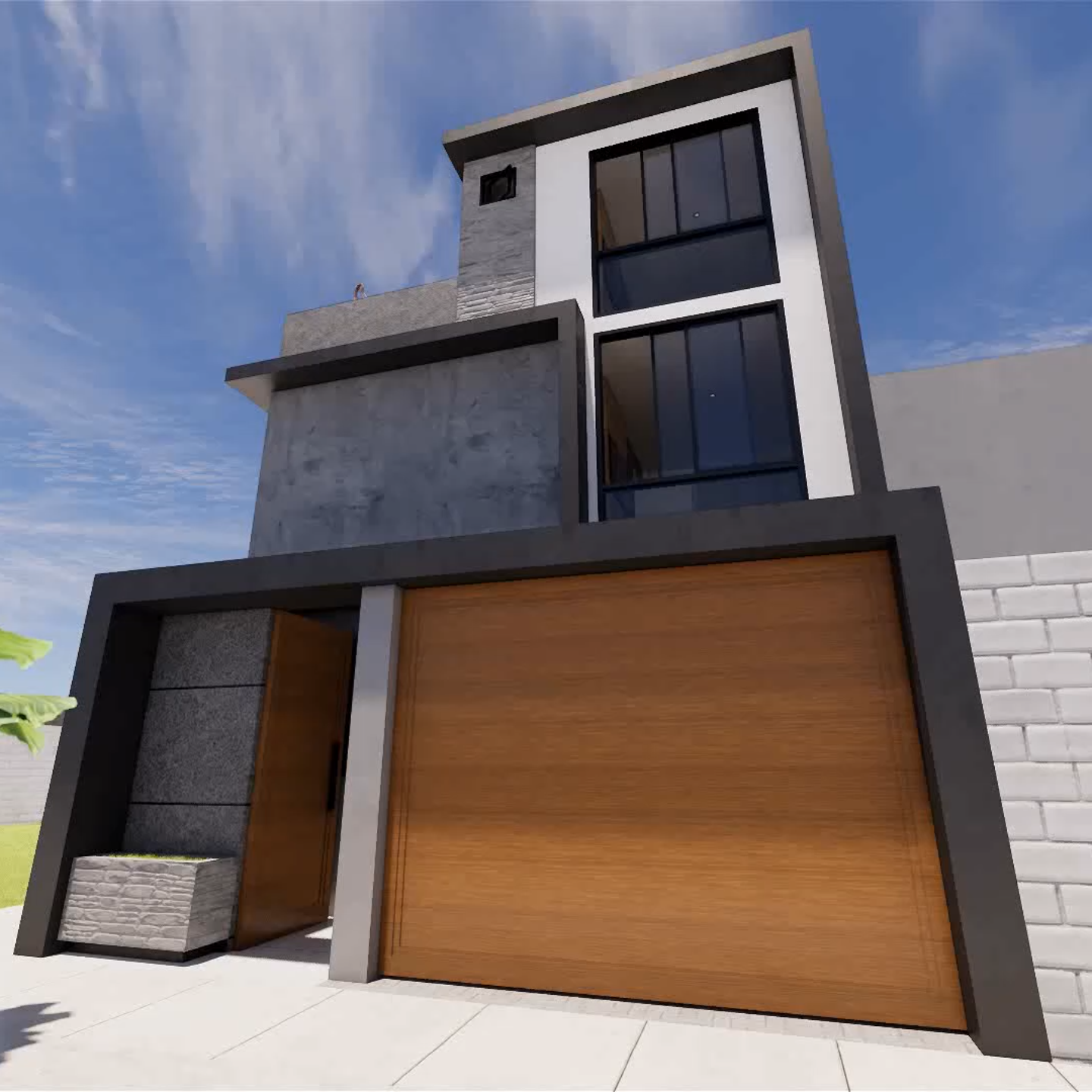 House Plans 7m x 20m