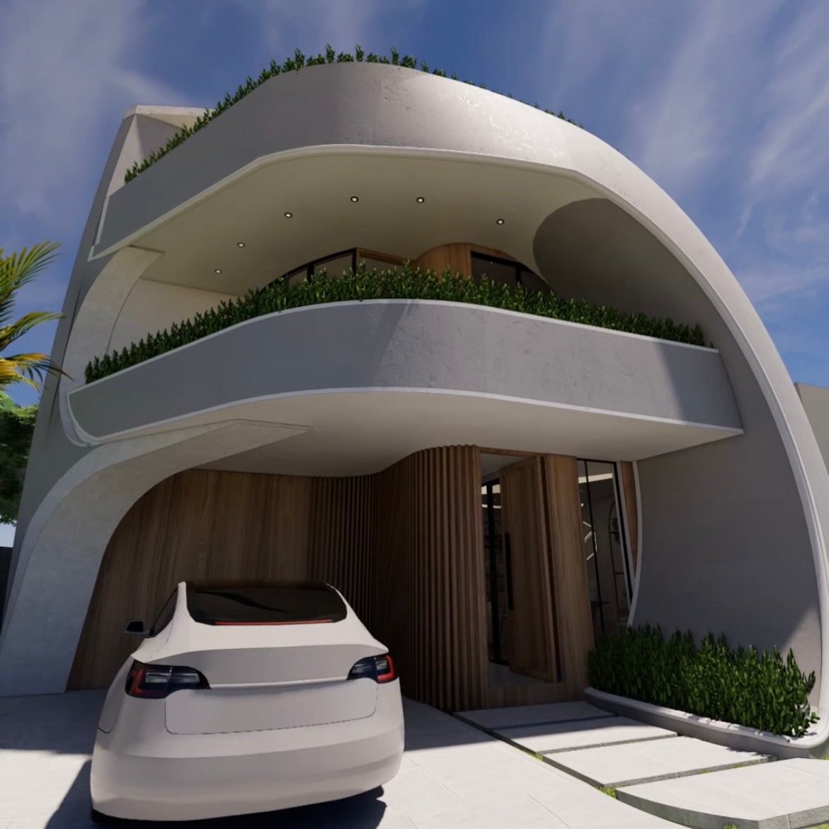 House Plans 8m x 20m