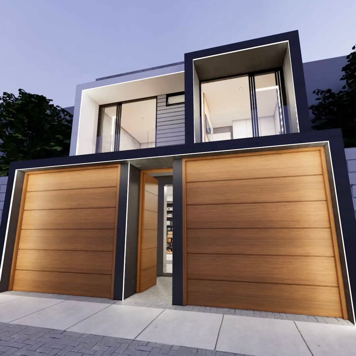 House Plans 7m x 23m