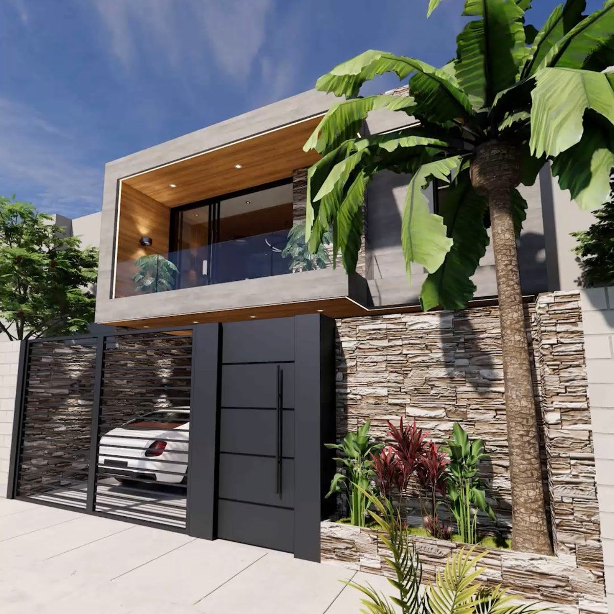 Planos de Casa 8m x 20m