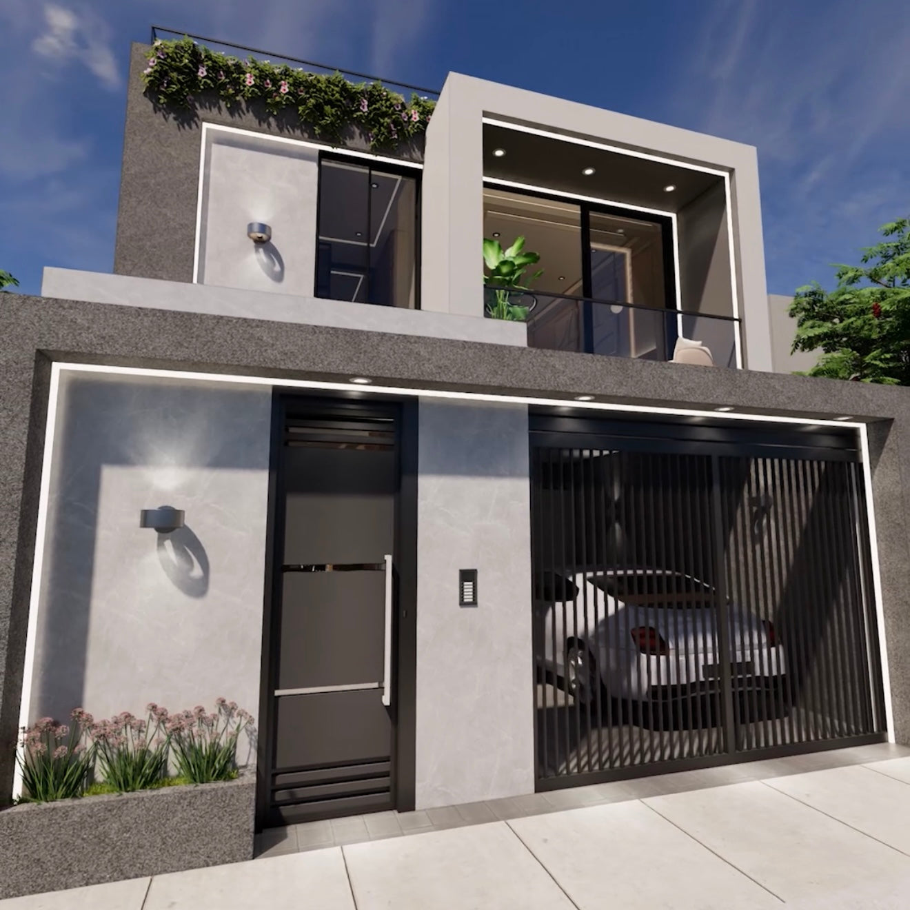 Planos de Casa 7m x 21m
