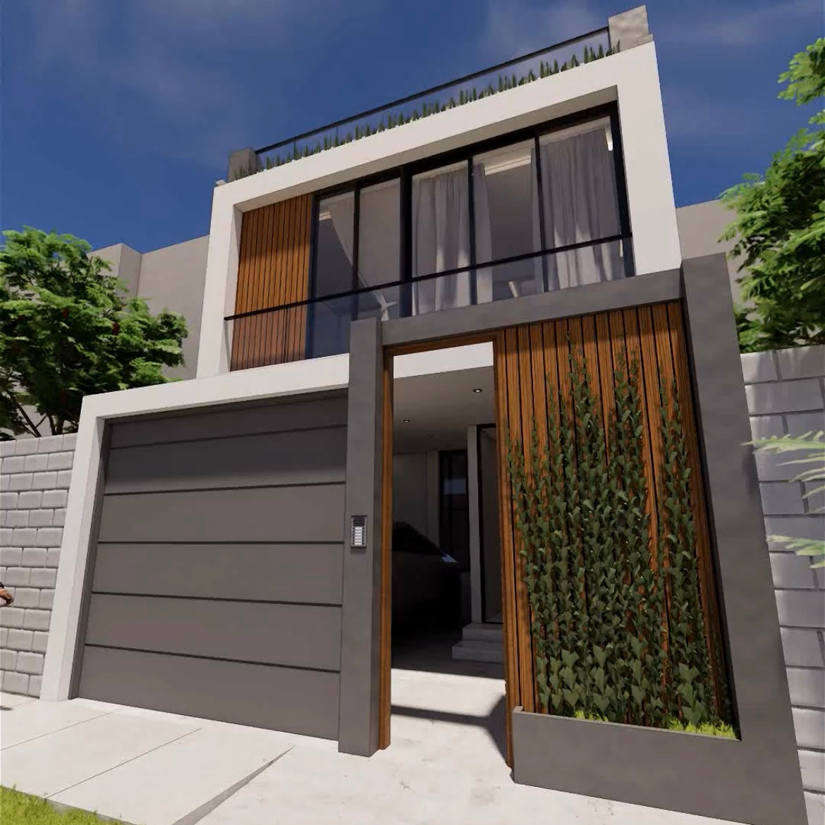House Plans 6m x 20m