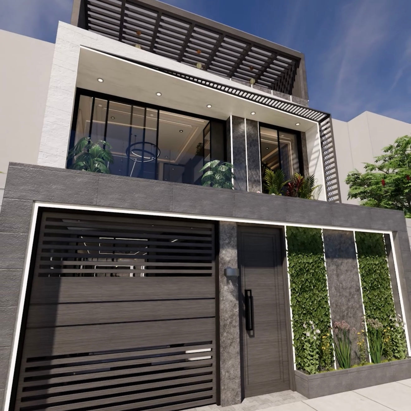 Planos de Casa 7m x 20m