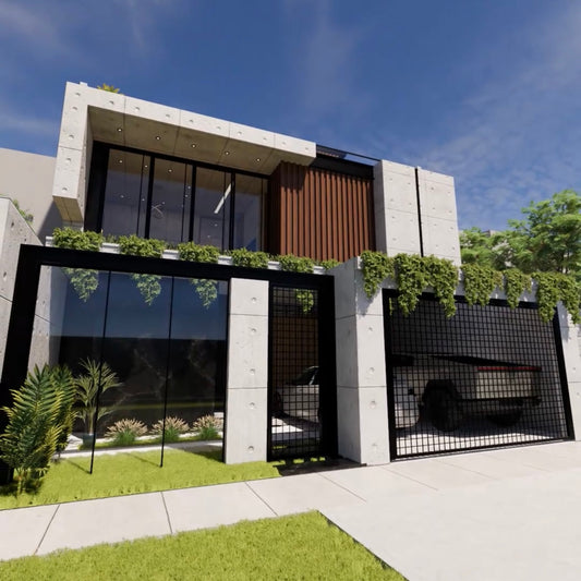 Planos de Casa 10m x 20m