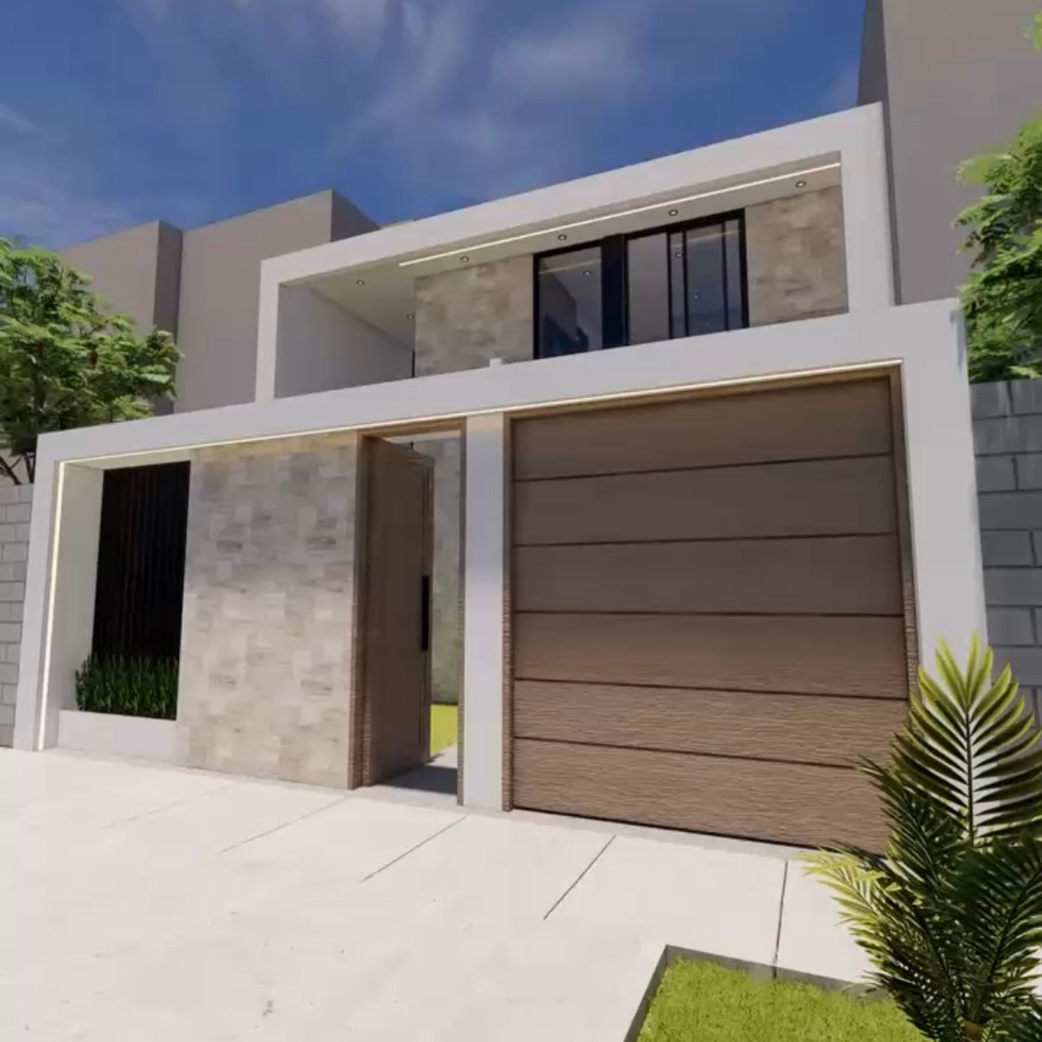 Planos de Casa 8m x 20m