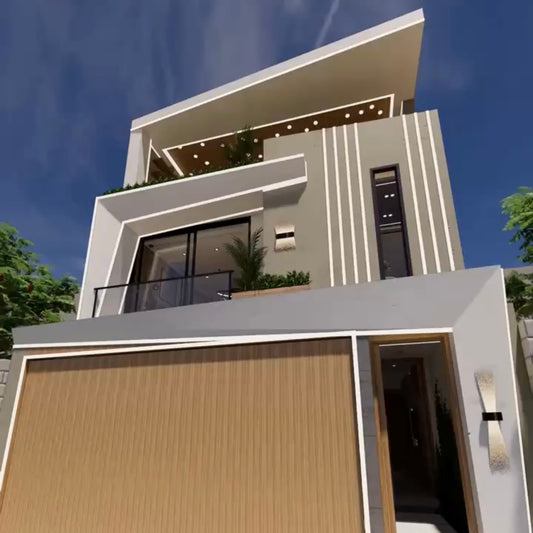 Planos de Casa 7m x 20m