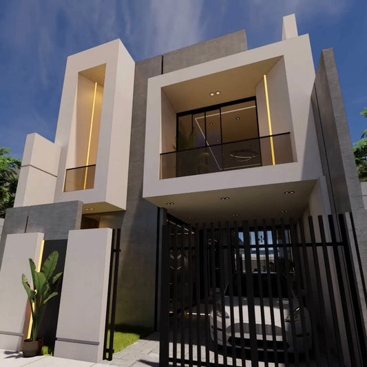 Planos de Casa 7m x 25m