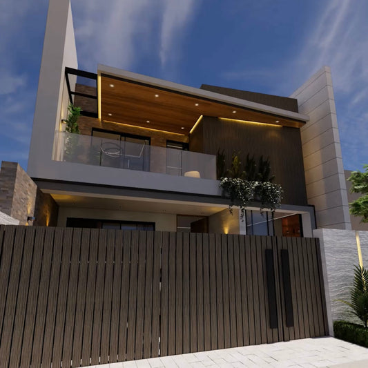 Planos de Casa 10m x 20m