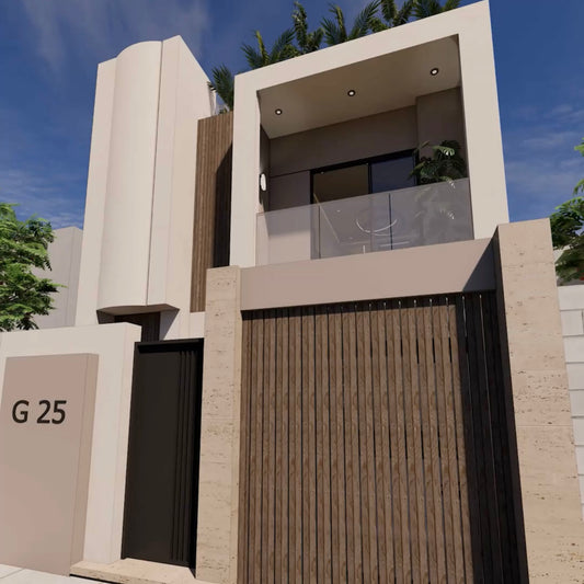 Planos de Casa 6m x 27m