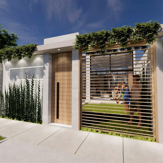 Planos de Casa 6.5m x 25m