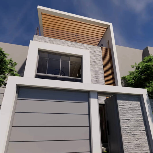 Planos de Casa 6m x 15m
