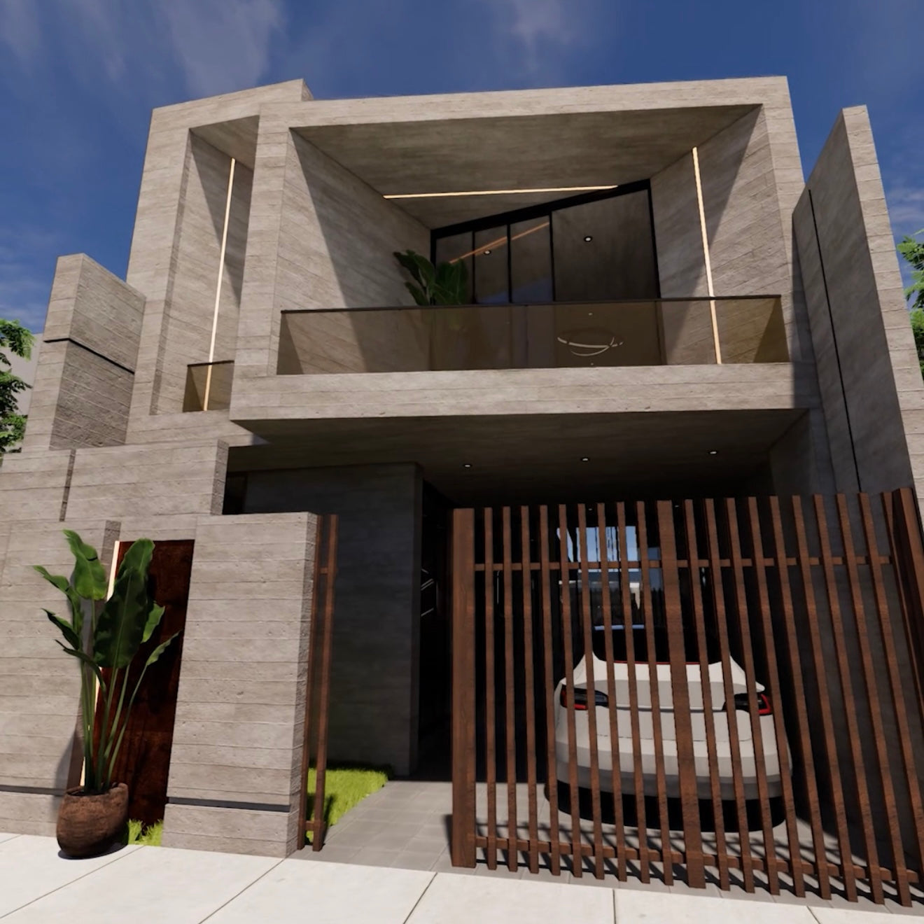 Planos de Casa 7m x 25m