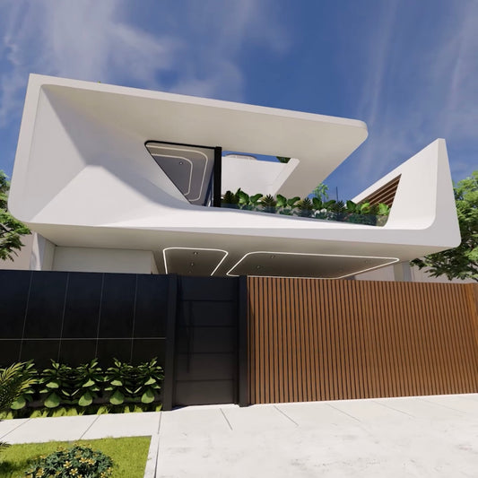 Planos de Casa 10m x 22m