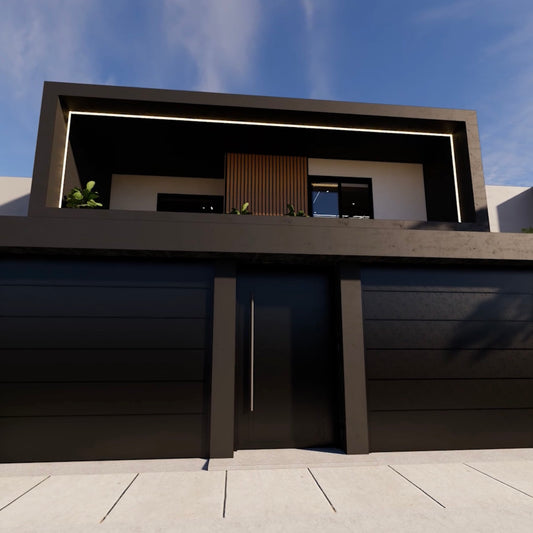 Planos de Casa 9.5m x 24m
