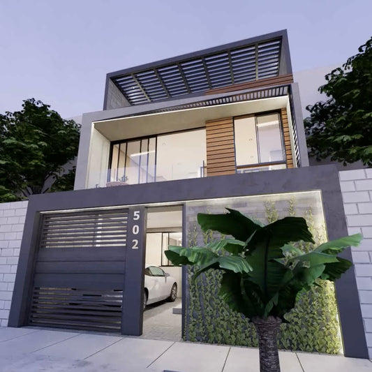 House Plans 7m x 20.5m
