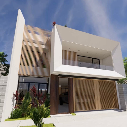 House Plans 6m x 20m