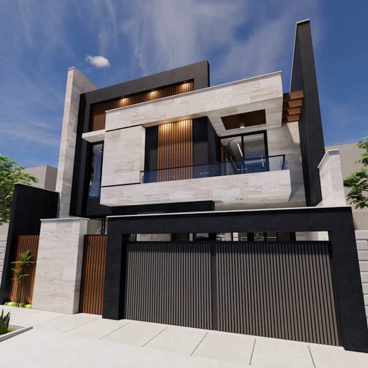 Planos de Casa 10m x 21m